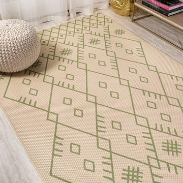 Boho Moroccan Indoor/outdoor Area Rug